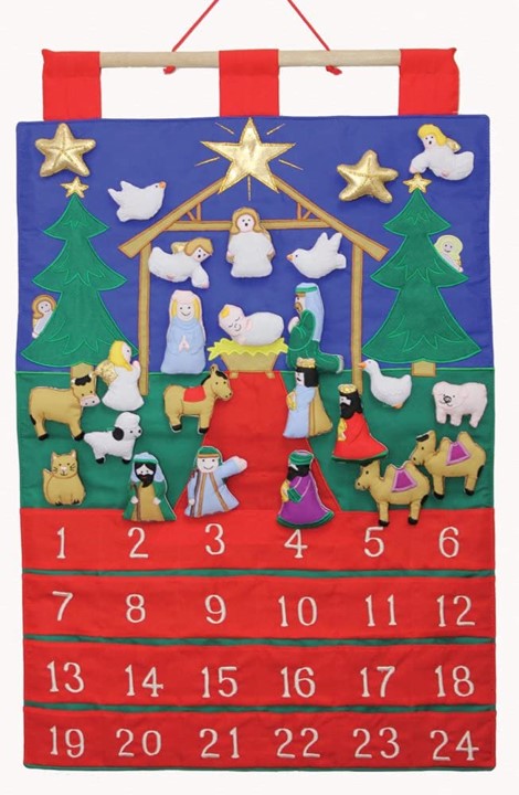 Advent Calendars and Traditions Going by Grace